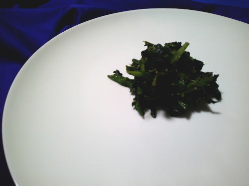 277.和食の基本　ほうれん草の胡麻和え