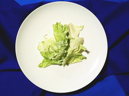 278.レタスと粉チーズのサラダ