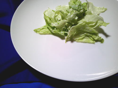 278.レタスと粉チーズのサラダ