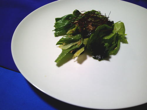 284.やみつき！　わかめとレタスの韓国風サラダ