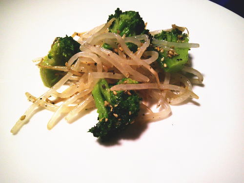 295.もやしとブロッコリーのナムル