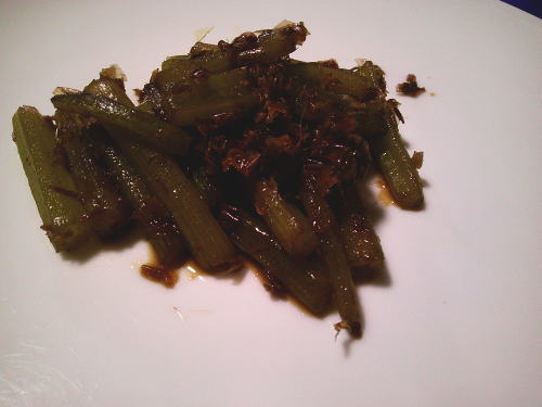 296.ごはんに合う　ふきのおかか炒め