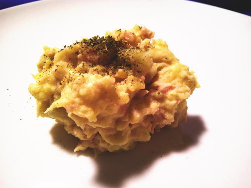 297.甘くないさつまいもとツナのおつまみサラダ