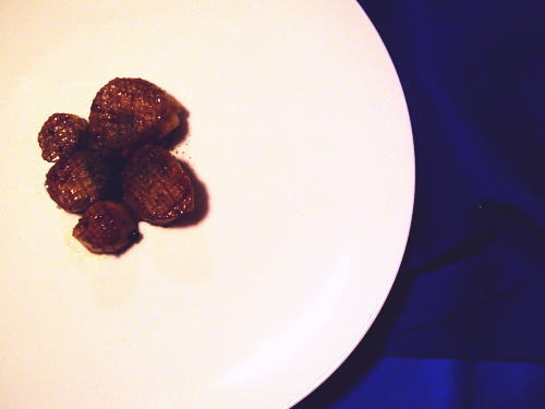 302.エリンギの帆立風にんにくバター醤油焼き