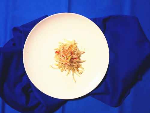 306.レンジで５分カニカマのナムル