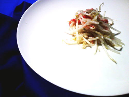 306.レンジで５分カニカマのナムル