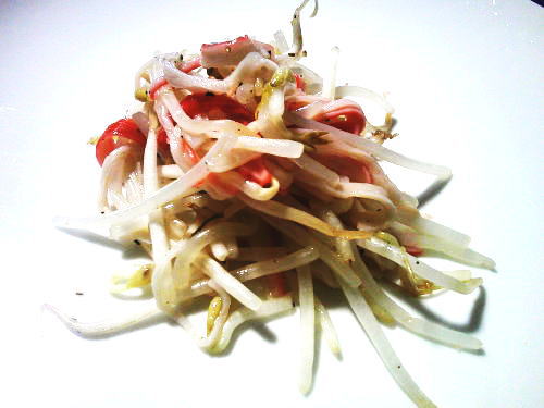 306.レンジで５分カニカマのナムル