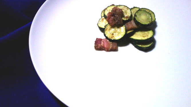 307.簡単副菜ズッキーニのごまマヨ炒め