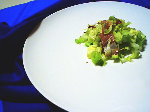 312.生ハムとキャベツのマリネ