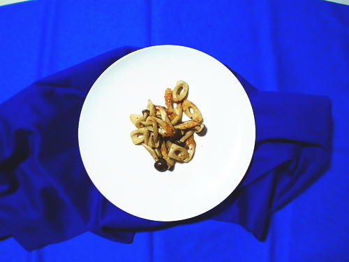 315.ちくわとしめじのこってりオイマヨ炒め