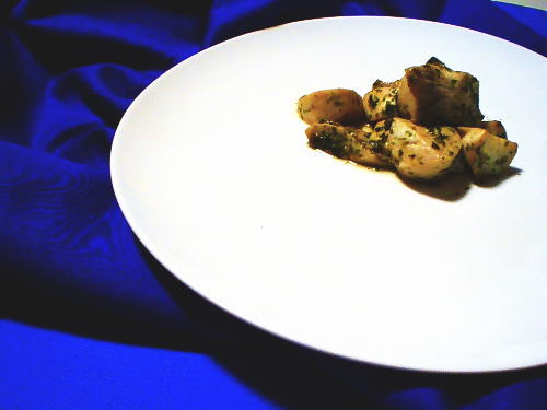 319.エリンギの青のりバタポン炒め