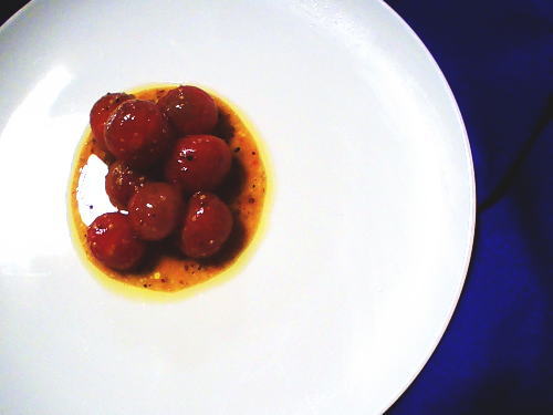 320.粒マスタードがポイント！ミニトマトのマリネ