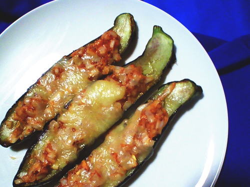 321.すぐにもう一品！ナスのチーズ焼き