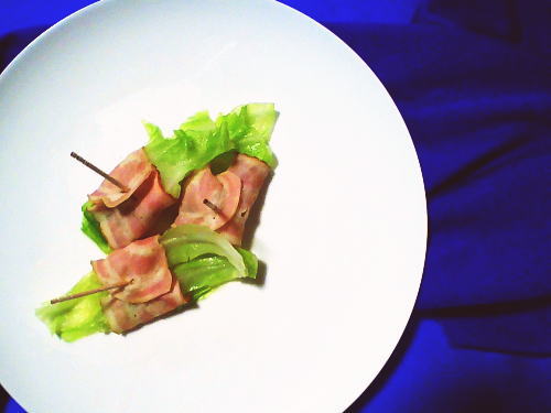 324.キャベツのベーコン巻き