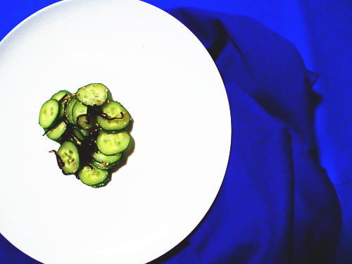 325.居酒屋さんメニュー！キュウリの塩昆布和え