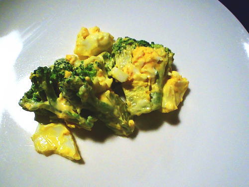 326.ゆで卵とブロッコリーのゴロゴロサラダ