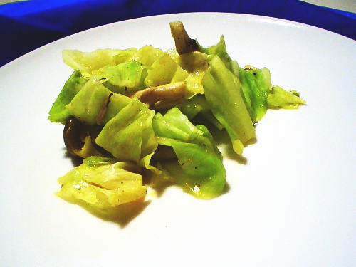 327.キャベツとしめじのカレーマリネ