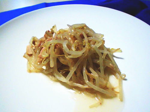 329.レンジだけ超簡単！　激うまツナもやし