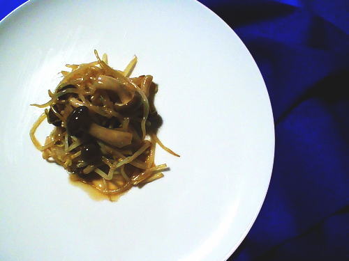 339.もやしとしめじのオイスター炒め