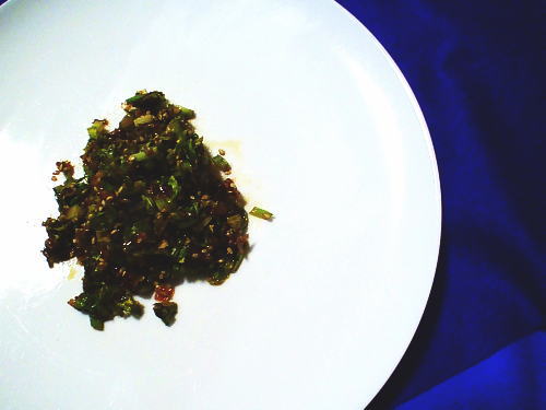 342.セロリの葉生ふりかけ