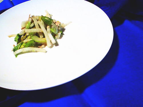 344.マヨポン酢で！大根とセロリのツナ和えサラダ