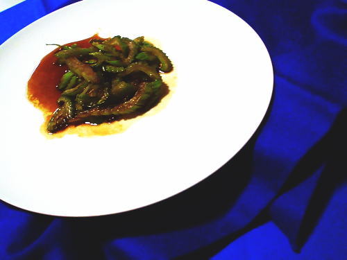 348.セロリのきんぴら