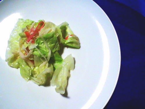 355.簡単和えるだけ！　かにかまキャベツ