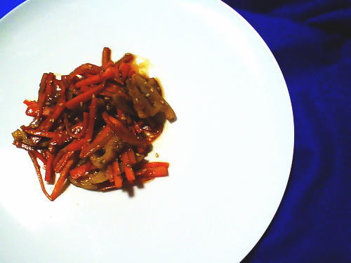 357.常備菜にレンコンのきんぴら