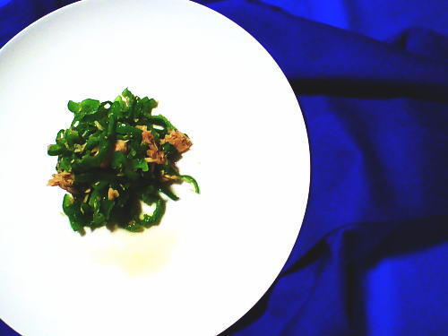 358.ツナ缶で簡単やみつき無限ピーマン