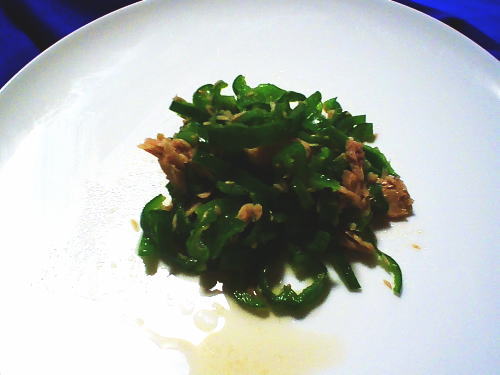 358.ツナ缶で簡単やみつき無限ピーマン