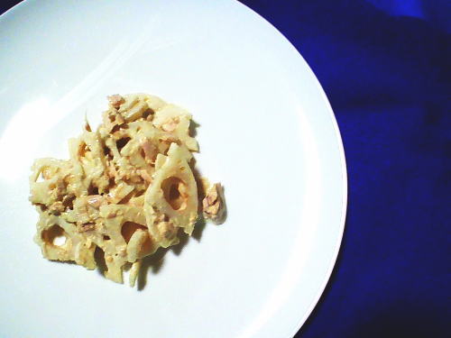 359.シャキッとぴりっと！　レンコンツナサラダ