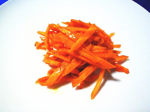 362.常備菜に！　カレー風味にんじんマリネ
