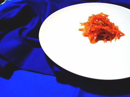 368.レンジで簡単にんじんピリ辛ナムル