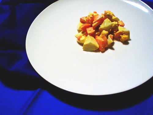 373.材料４つでゆで卵とにんじんの和風マヨサラダ