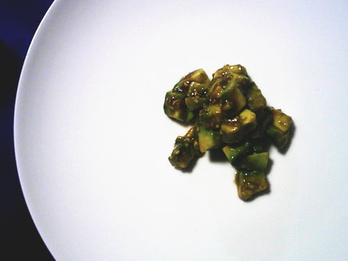 377.アボカドのごま和え
