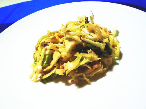 379.電子レンジで簡単キャベツツナマヨ