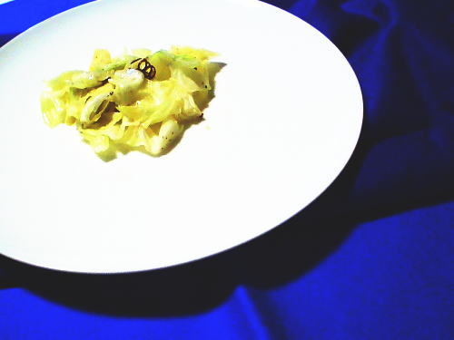 380.常備菜にキャベツのペペロン風炒め