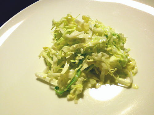 382.大量消費　キャベツだけのコールスロー風サラダ