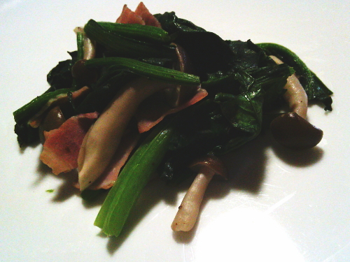 413.シンプルだけど鉄板！ほうれん草のソテー