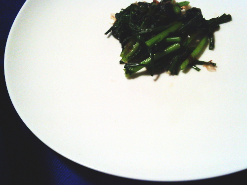 415.春菊のおひたし