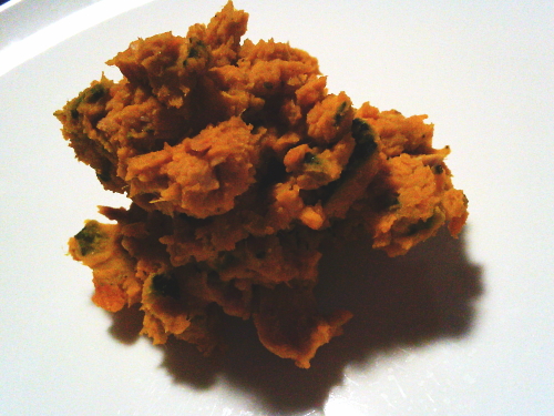 417.かぼちゃとツナのサラダ