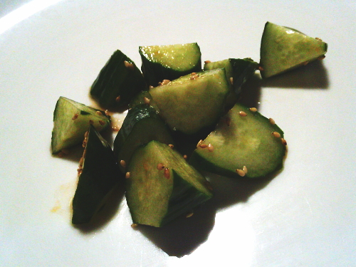 419.お手軽ピリ辛きゅうり