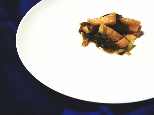 421.わけぎのぬた（酢味噌和え）