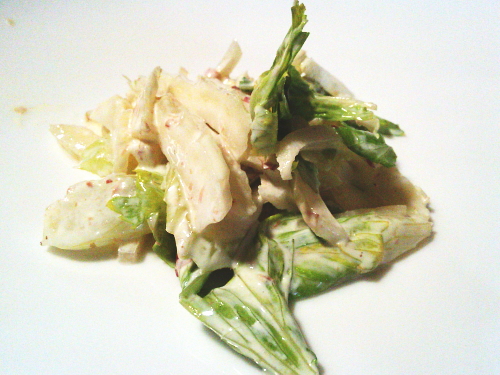 422.セロリが苦手でも大丈夫なセロリサラダ！