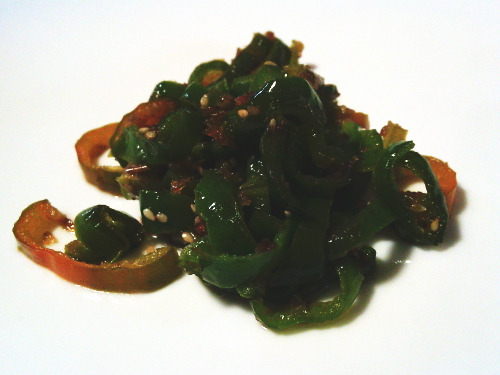 443.めんつゆで無限おかかピーマン