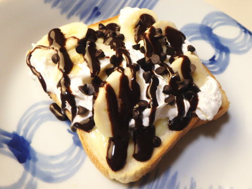 390.�Ƃ낯��`�[�Y�ƃt���b�V���o�i�i�g�[�X�g�B�z�C�b�v�ƃ`���R�s����