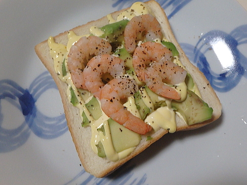 �A�{�K�h�ƃG�r�̃g�[�X�g