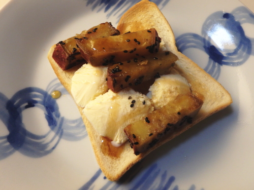 196.愛すトースト。大学いも