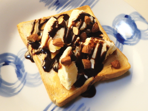 288.愛すトースト。チョコピーナッツ