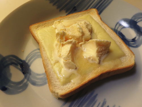 421.愛すトースト。とろけるチーズ